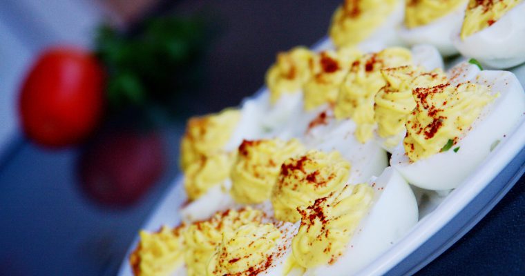 How to Make Bacon Cheddar Deviled Eggs