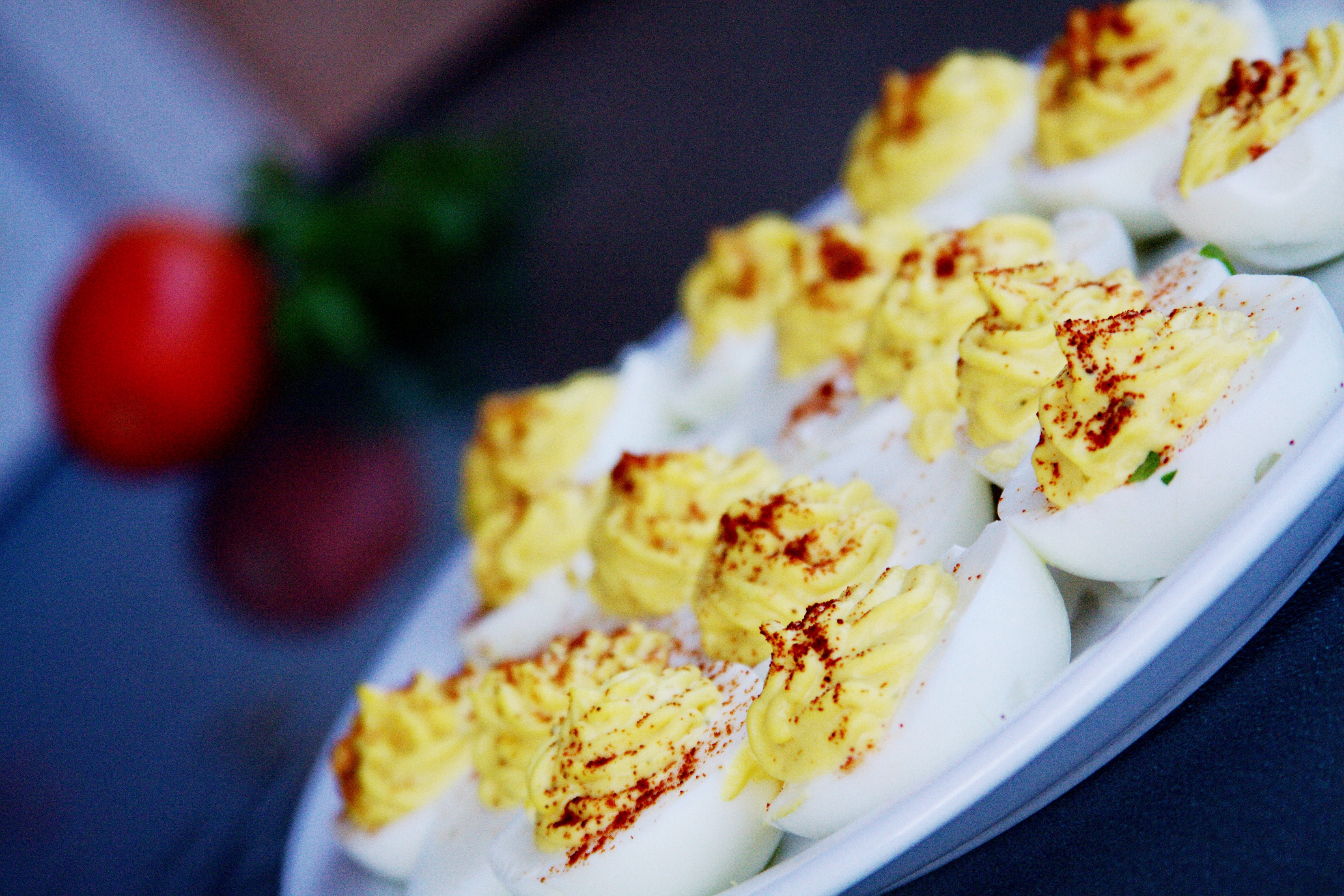How to Make Bacon Cheddar Deviled Eggs